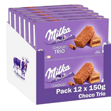 Milka Choco Trio 12X150G dimarkcash&carry