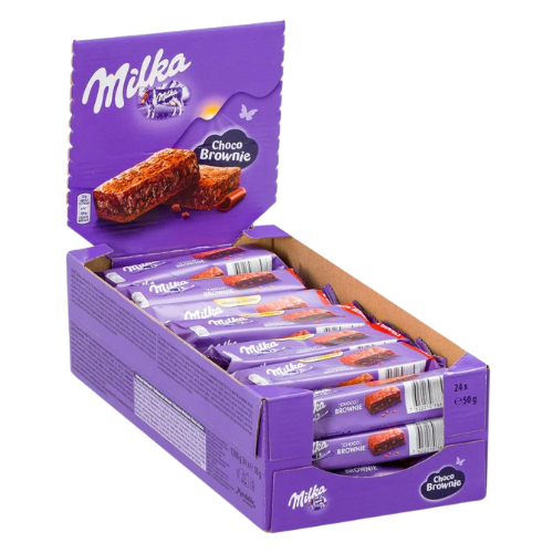 Milka Single Pack Choco Brownie 24X50G dimarkcash&carry