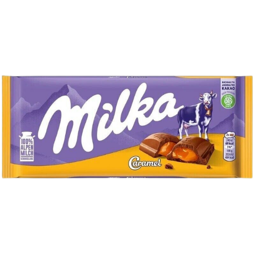 Milka Caramel 18X100G dimarkcash&carry