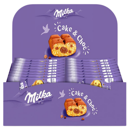 Milka Cake & Choc 24X35G dimarkcash&carry