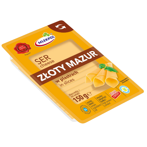 Mlekpol Zloty Mazur -12X150G dimarkcash&carry