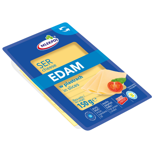 Mlekpol Edamski -12X150G dimarkcash&carry