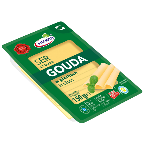 Mlekpol Gouda -12X150G dimarkcash&carry