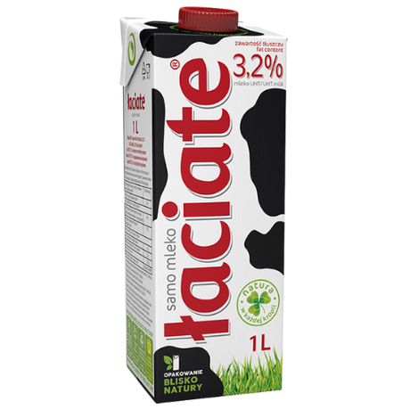 Mlekpol Milk Uht 3.2% Laciate 12X1L Red dimarkcash&carry