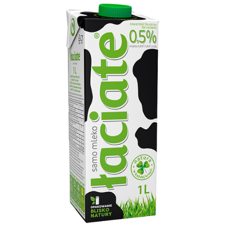 Mlekpol Milk Uht 0.5% Laciate 12X1L Green dimarkcash&carry