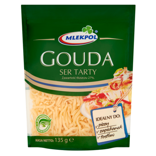 Mlekpol Gouda Grated 12X135G dimarkcash&carry