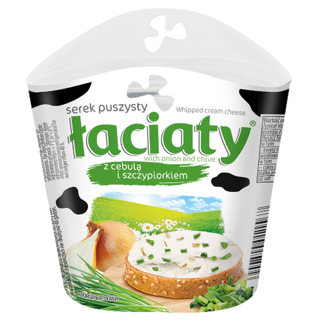 Mlekpol Laciaty Onion Chive Whipped Cream Cheese 12X150G dimarkcash&carry