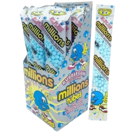 Millions Bubblegum Tube 12x60g