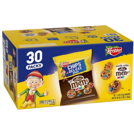 M&M Cookies 30X45G dimarkcash&carry