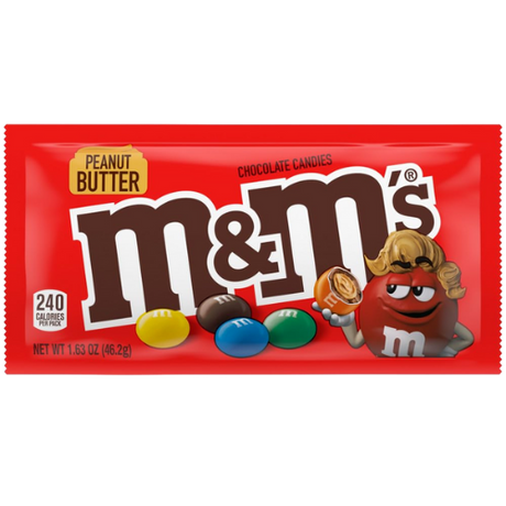 M&M Peanut Butter 24X46.2G dimarkcash&carry