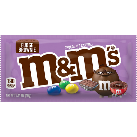 M&M'S Chocolate Fudge Brownie 24X40G dimarkcash&carry