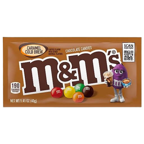 M&Ms Cold Brew Caramel 24X40G dimarkcash&carry