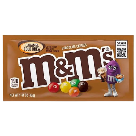 M&Ms Cold Brew Caramel 24X40G dimarkcash&carry