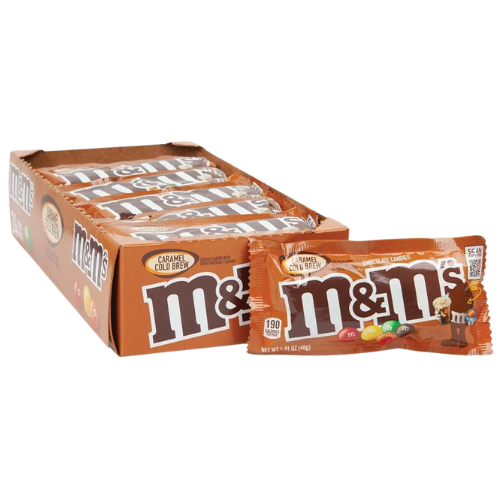 M&Ms Cold Brew Caramel 24X40G dimarkcash&carry