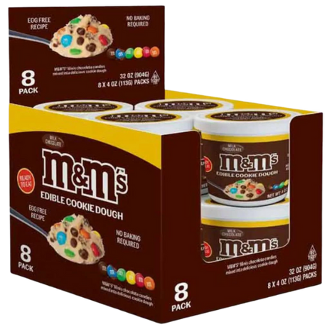 M&M'S Edible Cookie Dough 8X4Oz(113G) dimarkcash&carry
