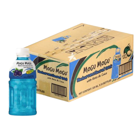 Mogu Mogu Blackcurrant Drink 24X320Ml dimarkcash&carry