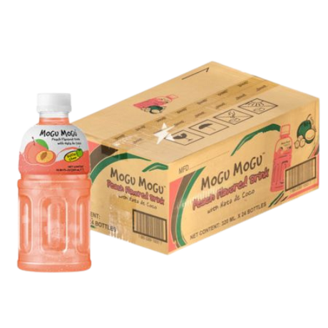 Mogu Mogu Peach Drink 24X320Ml dimarkcash&carry