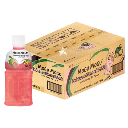 Mogu Mogu Pink Guava Drink 24X320Ml dimarkcash&carry