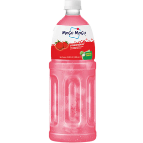 Mogu Mogu Strawberry Drink (Big) 12X1L dimarkcash&carry
