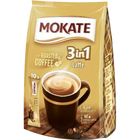 Mokate 3 In 1 Latte 10X(10X17G) dimarkcash&carry