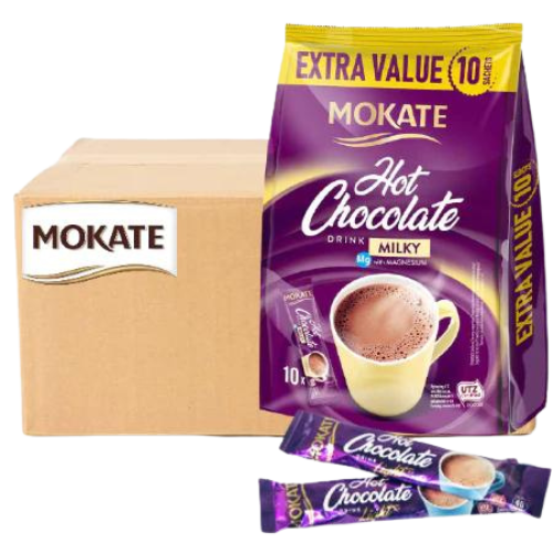 Mokate Milk Hot Chocolate 10X(10X18G) dimarkcash&carry