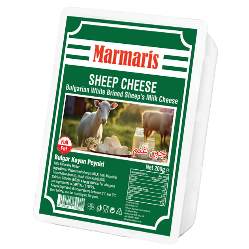 Marmaris Sheep Cheese 12X200G dimarkcash&carry