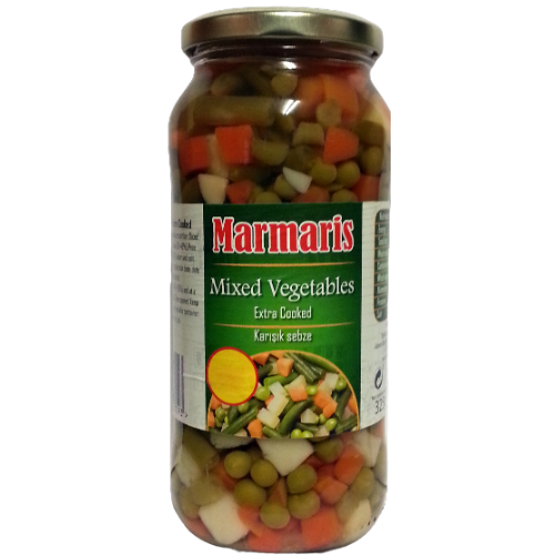 Marmaris Mixed Vegetables 12X550G dimarkcash&carry