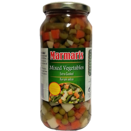 Marmaris Mixed Vegetables 12X550G dimarkcash&carry