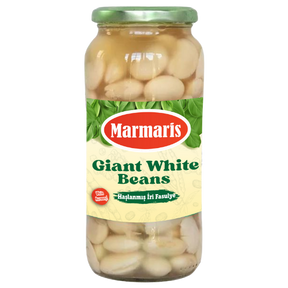 Marmaris Giant White Beans Jar 12x580ml dimarkcash&carry