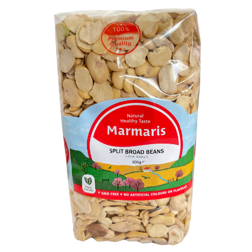 Marmaris (128) Split Broad Beans 6x800g dimarkcash&carry