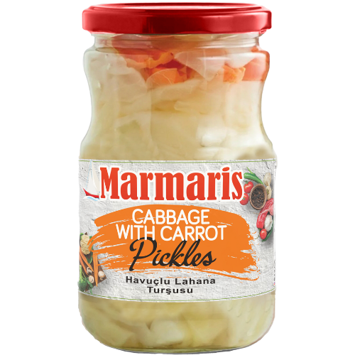 Marmaris White Cabbage W Carrot Pickles 8X720Cc