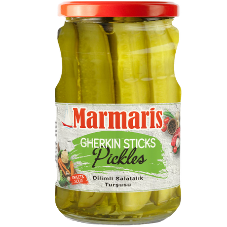 Marmaris Sticks Gherkin Pickles 8X720Cc