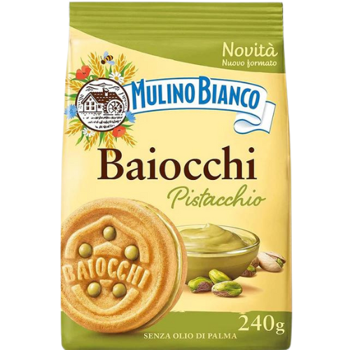 Mulino Bianco Baiocchi Pistacchio 10X240G dimarkcash&carry