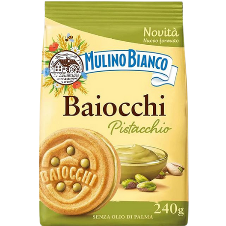 Mulino Bianco Baiocchi Pistacchio 10X240G dimarkcash&carry