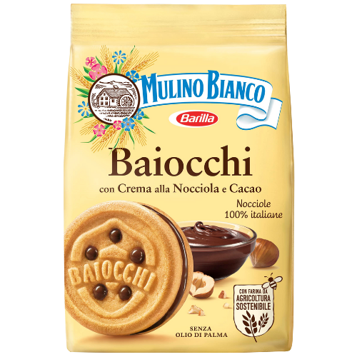 Mulino Bianco Baiocchi Nocciola 10X260G dimarkcash&carry