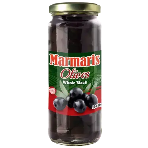 Marmaris Black Olives 12X450G