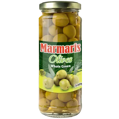 Marmaris Green Olives 12X450G