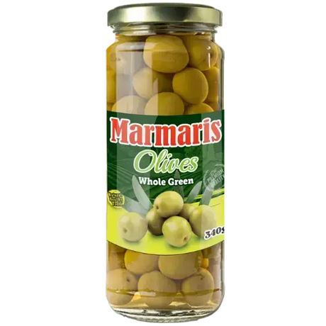 Marmaris Green Olives 12X450G