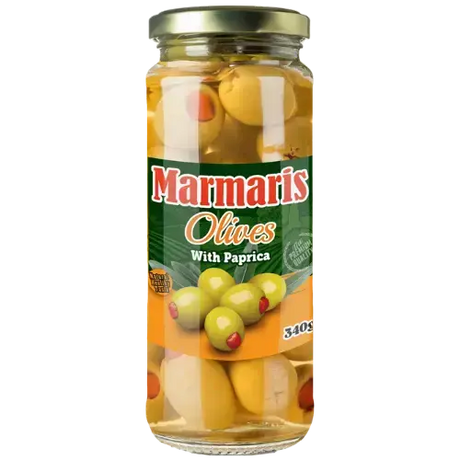 Marmaris Green-Stuffed Olives 12X450G