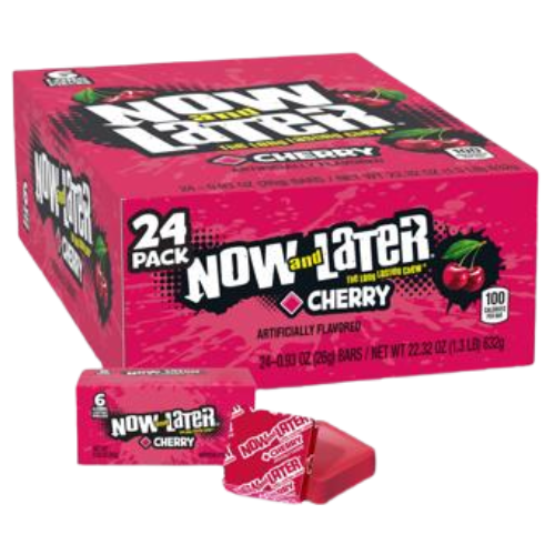 Now And Later Cherry Chew 24X26G