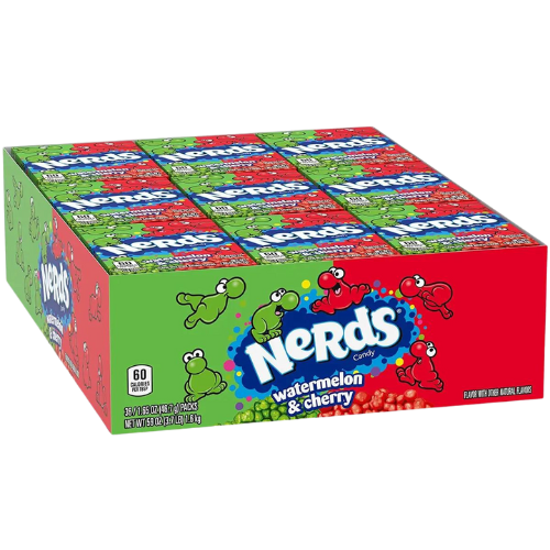 Nerds Watermelon&Cherry 36X46.7G *Small dimarkcash&carry