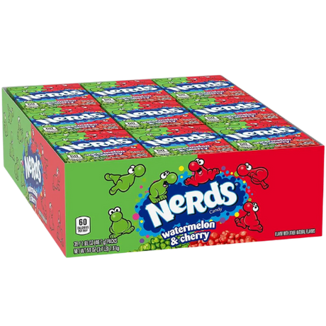 Nerds Watermelon&Cherry 36X46.7G *Small dimarkcash&carry