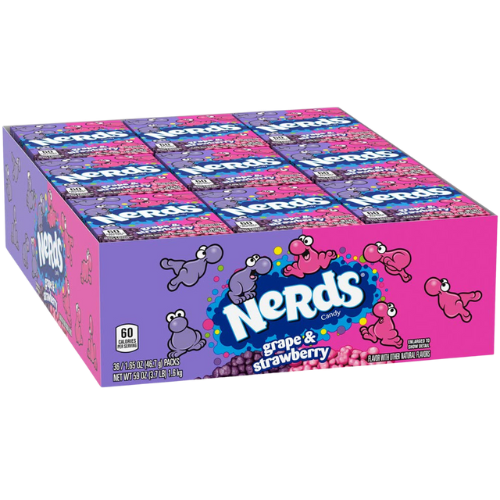 Nerds Grape&Strawberry 36X46.7G *Small dimarkcash&carry