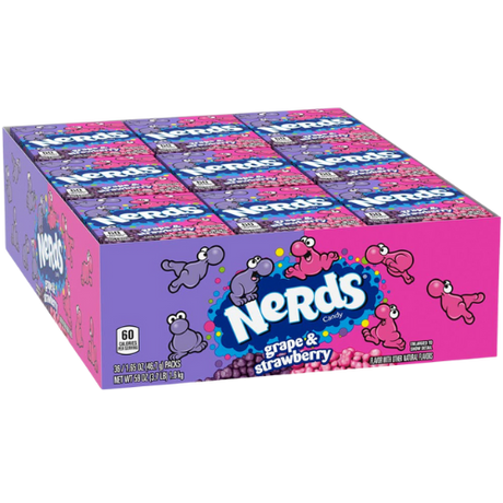 Nerds Grape&Strawberry 36X46.7G *Small dimarkcash&carry