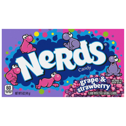 Nerds Grape&Strawberry 12X141G*Big dimarkcash&carry