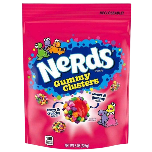 Nerds Rainbow Gummy Clusters *BAG* 6x226g dimarkcash&carry