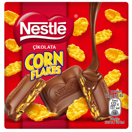 Nestle Chocolate Bar With Corn Flakes 6X60G dimarkcash&carry