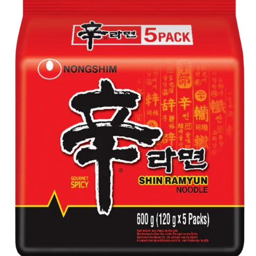 Nongshim Shin Ramyun Noodles (Multipack) 8X(5X120G) dimarkcash&carry