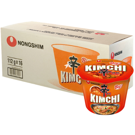 Nongshim Kimchi Noodles Big Bowl 16X112G dimarkcash&carry