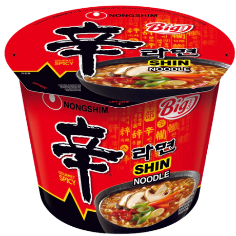 Nongshim Shin Ramyun Noodles (Big Bowl) 16X114G dimarkcash&carry